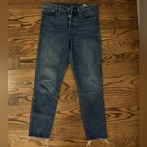 Levi’s button fly “wedgie” Jeans